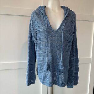 Roxy Hippie Love Open Knit Sweater